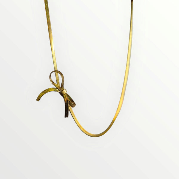 Ribbon Choker Necklace