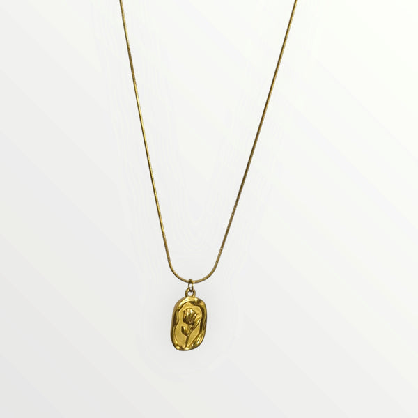 Golden rose Necklace